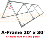 3/4" A-Frame Canopy Fittings Kits
