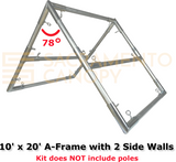 1" A-Frame Canopy Fittings Kits