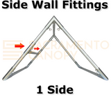 3/4" A-Frame Canopy Fittings Kits