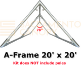 3/4" A-Frame Canopy Fittings Kits