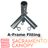 1" A-Frame Canopy Fittings Kits