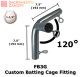 1-1/2" Custom Backyard Batting Cage