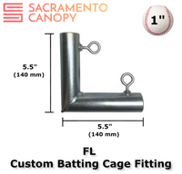 1" Custom Backyard Batting Cage