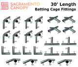1-1/2" Custom Backyard Batting Cage