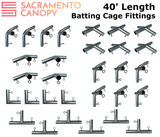 1-1/2" Custom Backyard Batting Cage