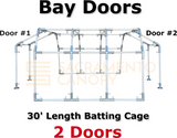 1-1/2" Custom Backyard Batting Cage