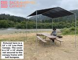 10 x 10 low peak canopy sacramento canopy