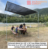 10' x 10' slope canopy