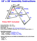 3/4" A-Frame Canopy Fittings Kits