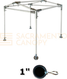 1" Reinforced Low Peak Canopy