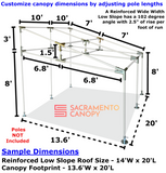 1" Reinforced Low Slope (Wide Width)