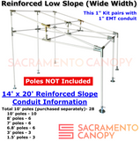 1" Reinforced Low Slope (Wide Width)
