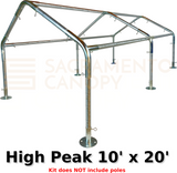 1-1/2" High Peak Canopy Fittings Kits