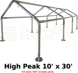 1-1/2" High Peak Canopy Fittings Kits