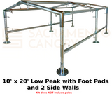 1-1/2" Low Peak Canopy Fittings Kits