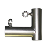 FOL, L Shaped Thru Side Wall Canopy Fitting