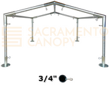 3/4" Low Peak Canopy Fittings Kits