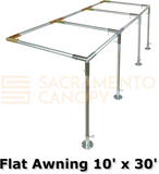 1-1/2" Wall Mounted Flat Awning Canopy Fittings Kits