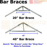 1-1/2" High Peak Canopy Fittings Kits