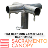 1-1/2" Flat Roof Canopy Fittings Kits
