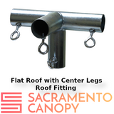 1" Flat Roof Canopy Fittings Kits