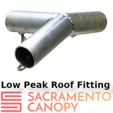 1" Low Peak Canopy Fittings Kits