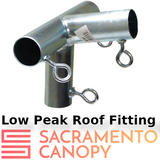 1" Low Peak Canopy Fittings Kits