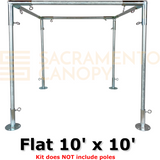 3/4" Flat Roof Canopy Fittings Kits