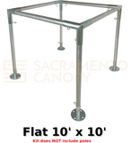 1-1/2" Flat Roof Canopy Fittings Kits