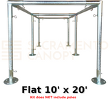 1-1/2" Flat Roof Canopy Fittings Kits