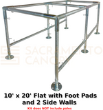 1-1/2" Flat Roof Canopy Fittings Kits