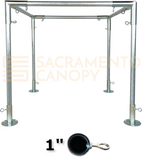 1" Flat Roof Canopy Fittings Kits