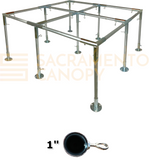 1" Flat Roof Canopy Fittings Kits