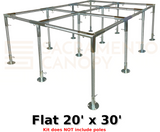 1-1/2" Flat Roof Canopy Fittings Kits