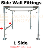 3/4" Flat Roof Canopy Fittings Kits