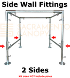 3/4" Flat Roof Canopy Fittings Kits