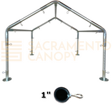 1" High Peak Canopy Fittings Kits