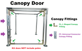 FL, L Shaped Canopy Fitting