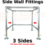FO3, Corner 3-Way Thru Canopy Fitting