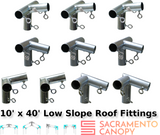 1" Low Slope Canopy Fittings Kits