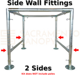 1-1/2" Flat Roof Canopy Fittings Kits