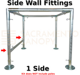 1-1/2" Flat Roof Canopy Fittings Kits