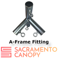 3/4" A-Frame Canopy Fittings Kits