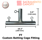 1-1/2" Custom Backyard Batting Cage