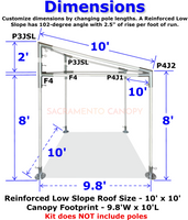 1" Reinforced Low Slope