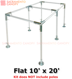1-3/8" Flat Roof Canopy Fittings Kits