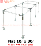 1-3/8" Flat Roof Canopy Fittings Kits