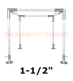 1-1/2" Flat Roof Canopy Fittings Kits