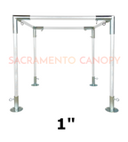 1" Flat Roof Canopy Fittings Kits
