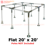 1" Flat Roof Canopy Fittings Kits